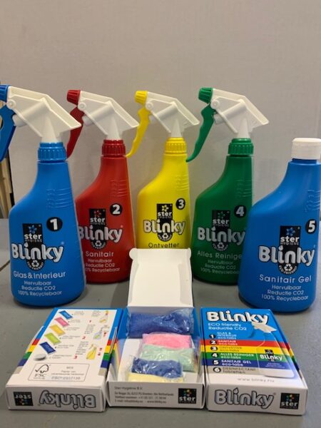 Startpakket Blinky milieuvriendelijke schoonmaakmiddelen